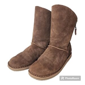 RJ'S Fuzzies Trixie Sheepskin Chestnut Boot Size 9